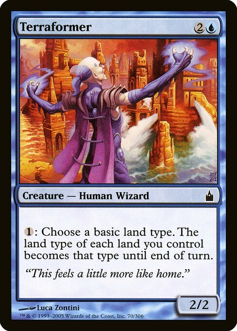 Terraformer card from RAV #70