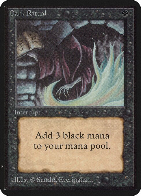 Dark Ritual card from LEA #product-1080