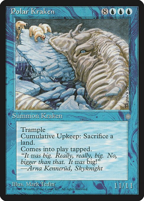 Polar Kraken card from ICE #product-4841