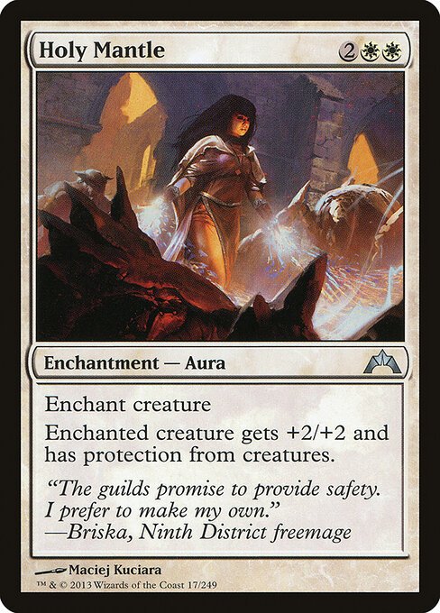 Holy Mantle card from GTC #17