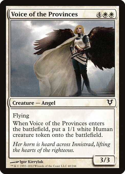 Voice of the Provinces card from AVR #40