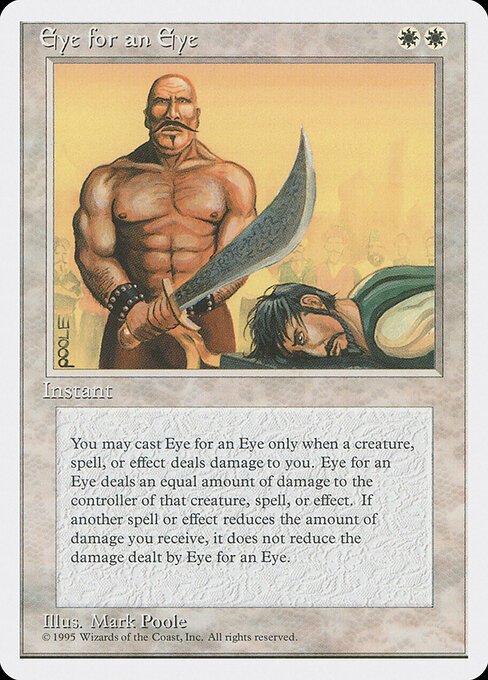 Eye for an Eye card from 4ED #product-1744