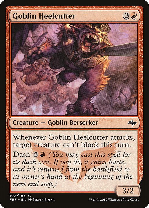 Goblin Heelcutter card from FRF #102