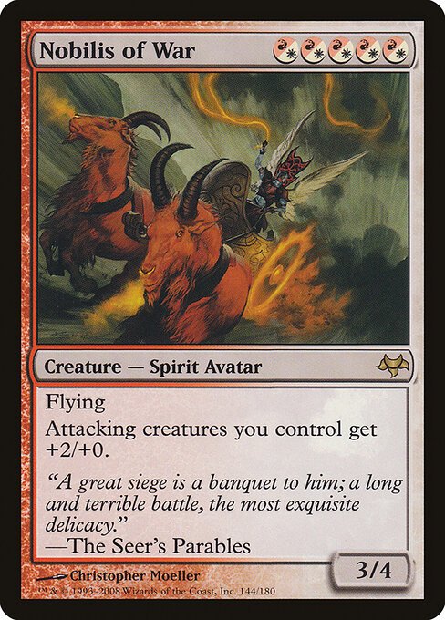 Nobilis of War card from EVE #144