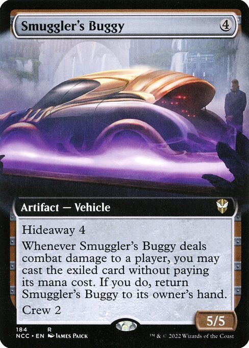 Smuggler's Buggy card from NCC #184