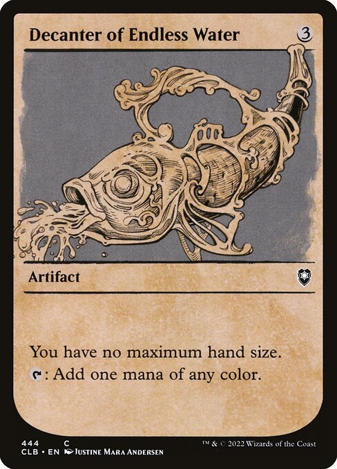 Decanter of Endless Water card from CLB #444