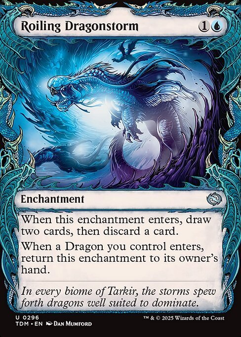Roiling Dragonstorm card from TDM #296