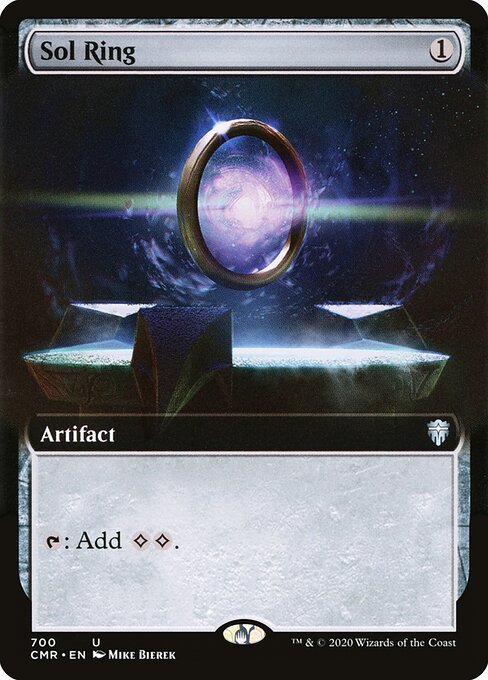 Sol Ring card from CMR #700