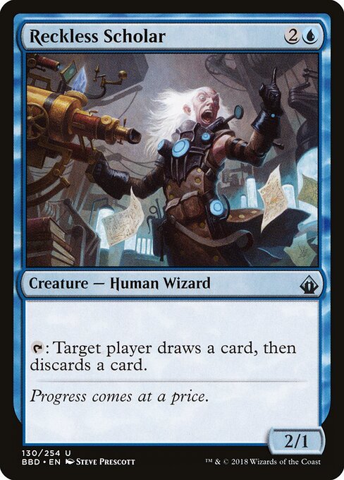 Reckless Scholar card from BBD #130