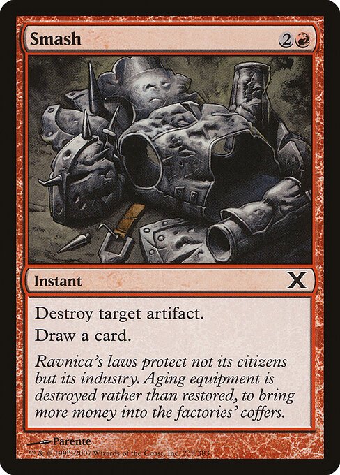 Smash card from 10E #235