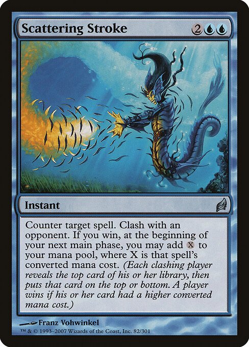 Scattering Stroke card from LRW #82