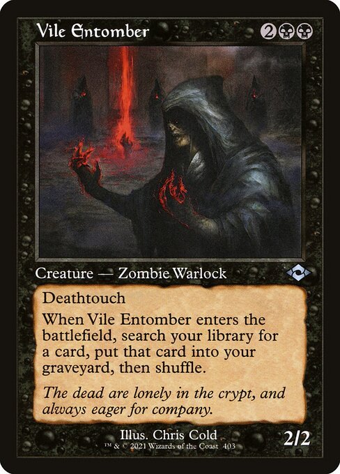 Vile Entomber card from MH2 #403