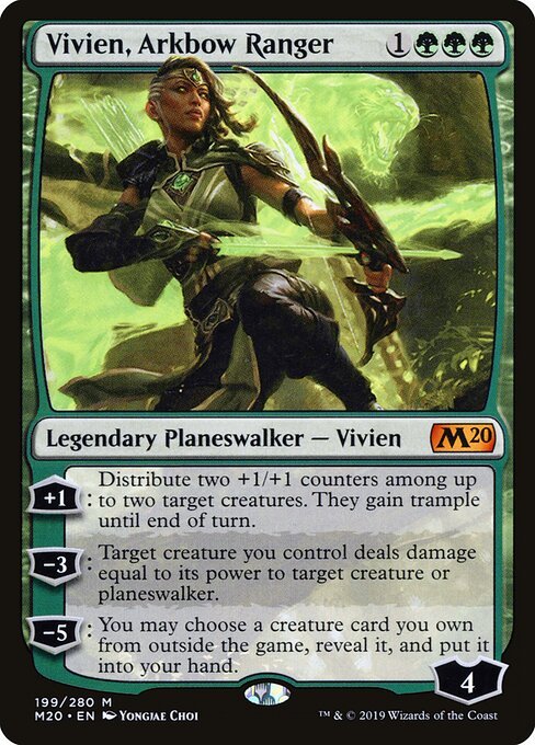 Vivien, Arkbow Ranger card from M20 #199
