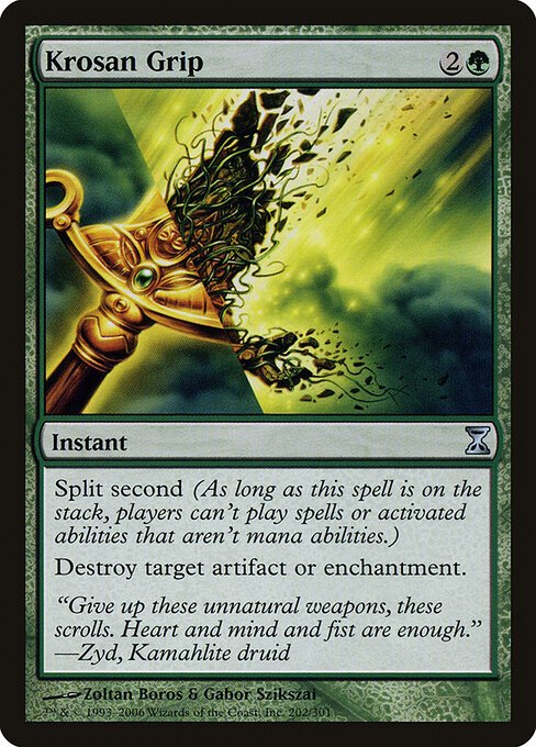 Krosan Grip card from TSP #202