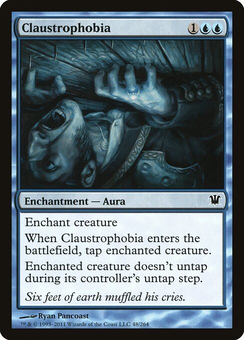 Claustrophobia card from ISD #48