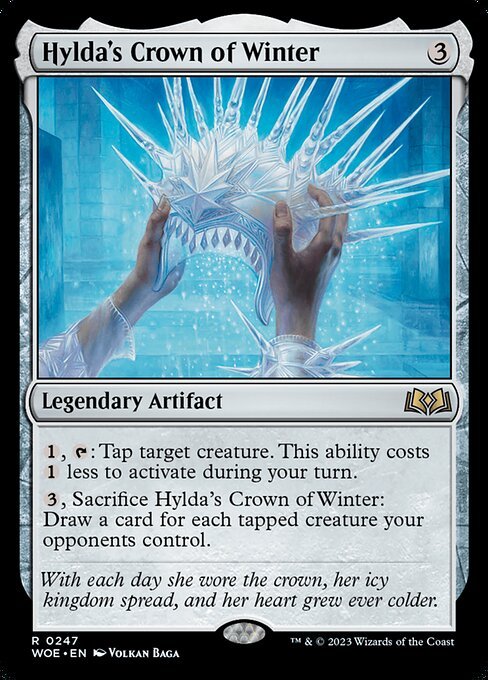 Hylda's Crown of Winter card from WOE #247