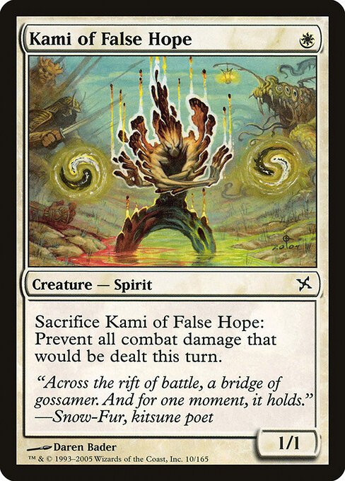 Kami of False Hope card from BOK #10