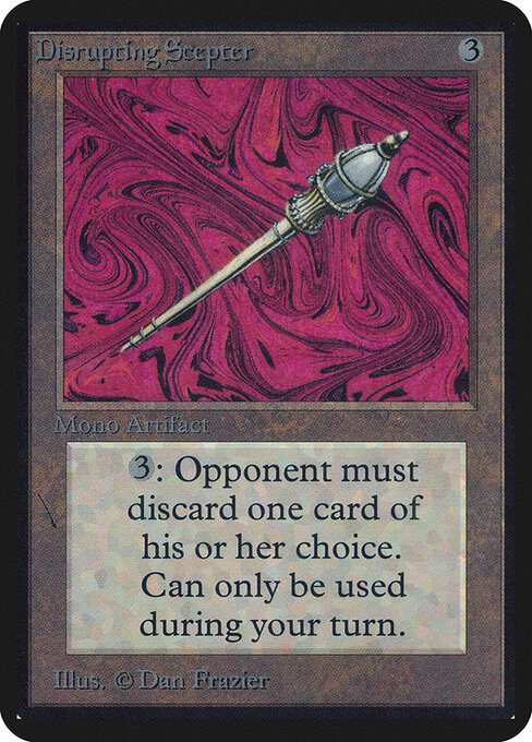 Disrupting Scepter card from LEA #product-1091
