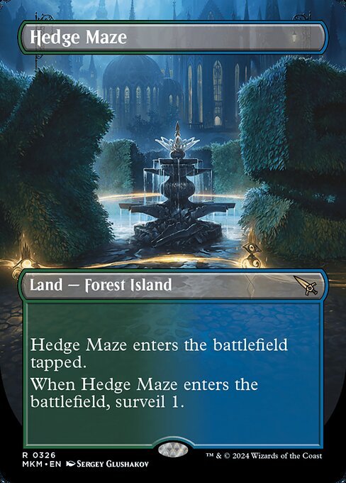 Hedge Maze card from MKM #326
