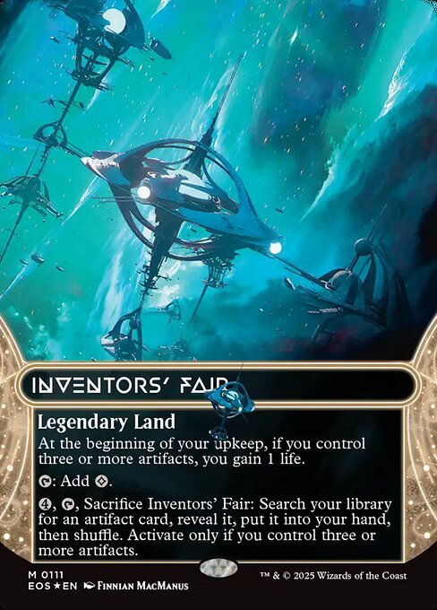 Inventors' Fair card from EOS #111