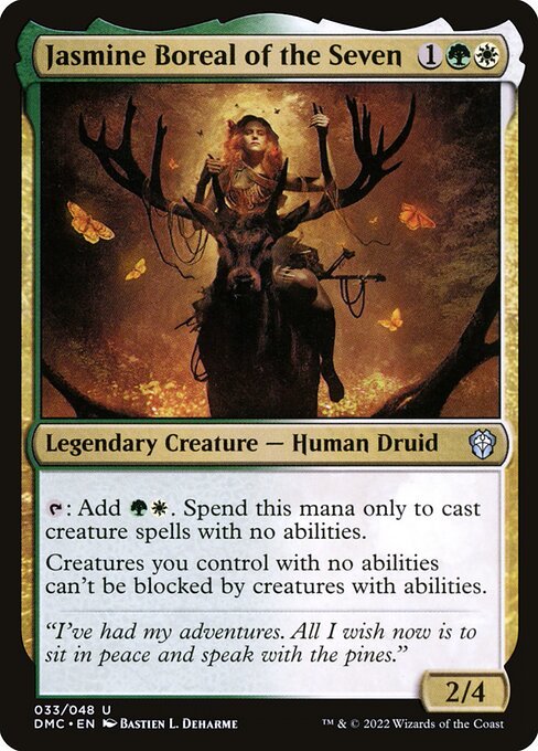 Jasmine Boreal of the Seven card from DMC #33
