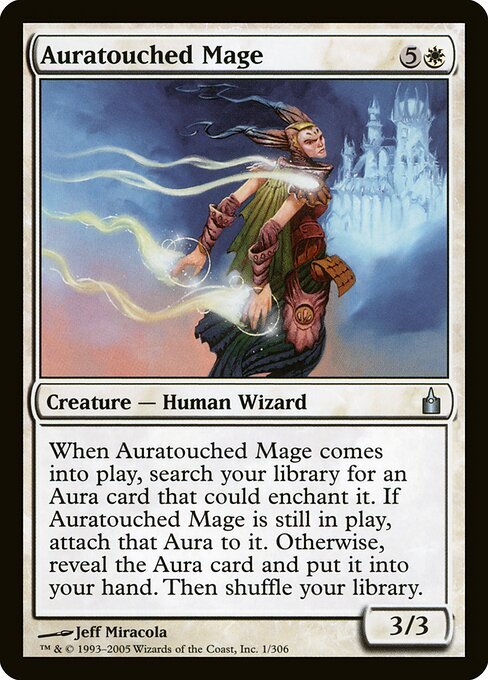 Auratouched Mage card from RAV #1