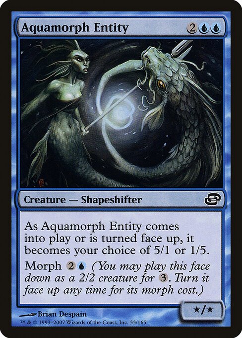 Aquamorph Entity card from PLC #33