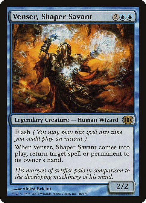Venser, Shaper Savant card from FUT #46