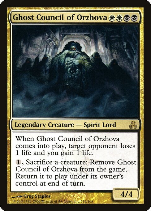 Ghost Council of Orzhova card from GPT #114