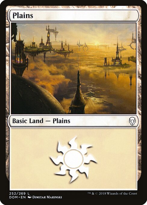 Plains (252) card from DOM #252