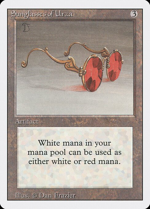 Sunglasses of Urza card from 3ED #product-1580