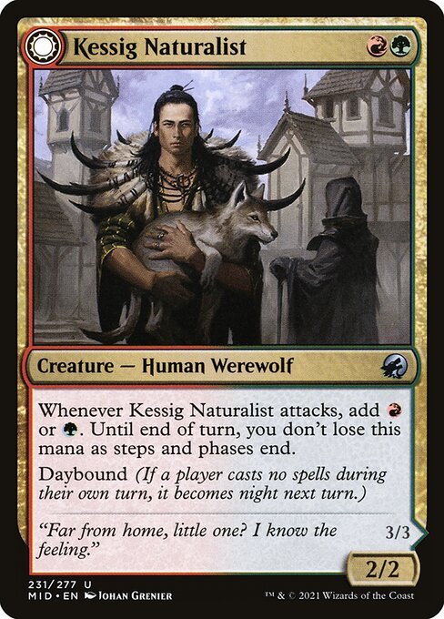 Kessig Naturalist card from MID #231