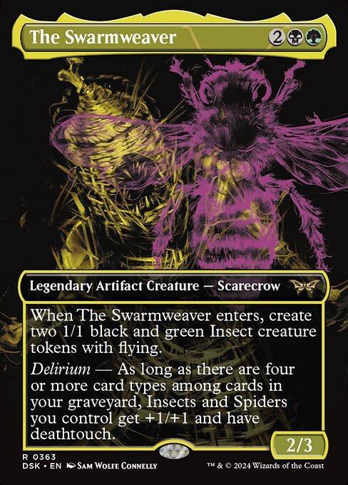 The Swarmweaver card from DSK #363