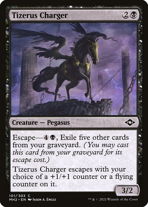 Tizerus Charger card from MH2 #101