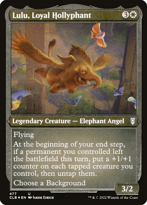 Lulu, Loyal Hollyphant card from CLB #477