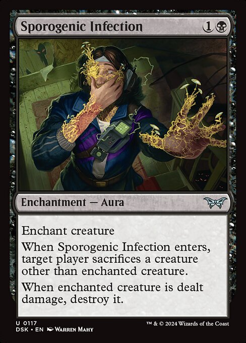 Sporogenic Infection card from DSK #117