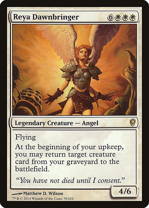 Reya Dawnbringer card from CNS #79