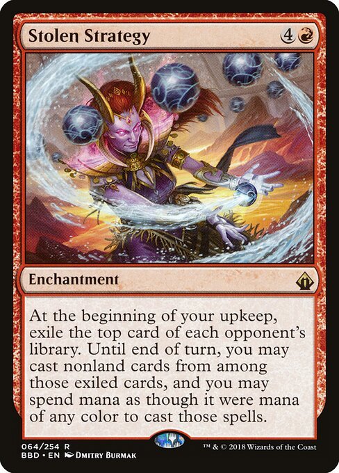 Stolen Strategy card from BBD #64