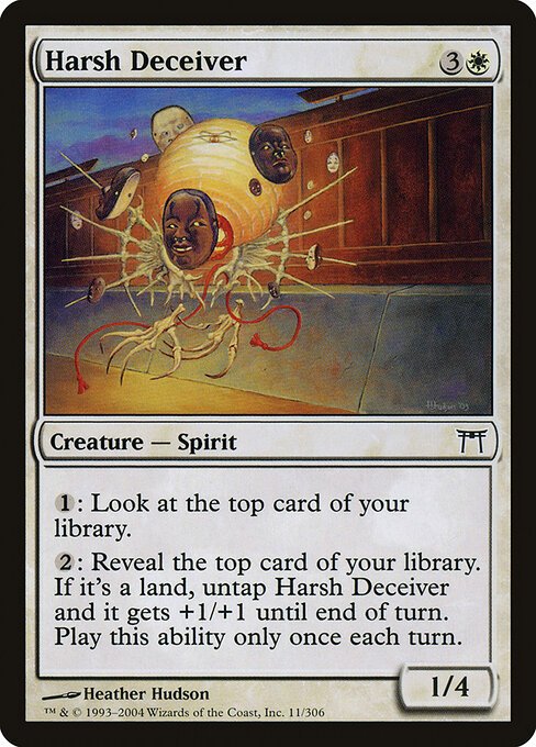 Harsh Deceiver card from CHK #11