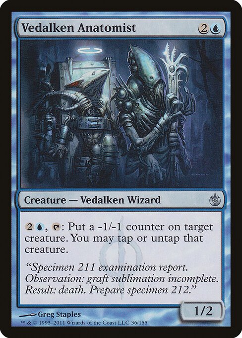 Vedalken Anatomist card from MBS #36