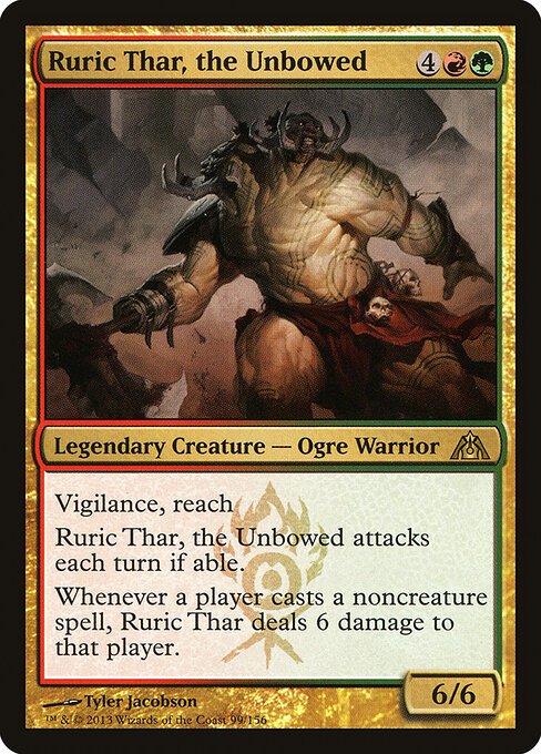 Ruric Thar, the Unbowed card from DGM #99