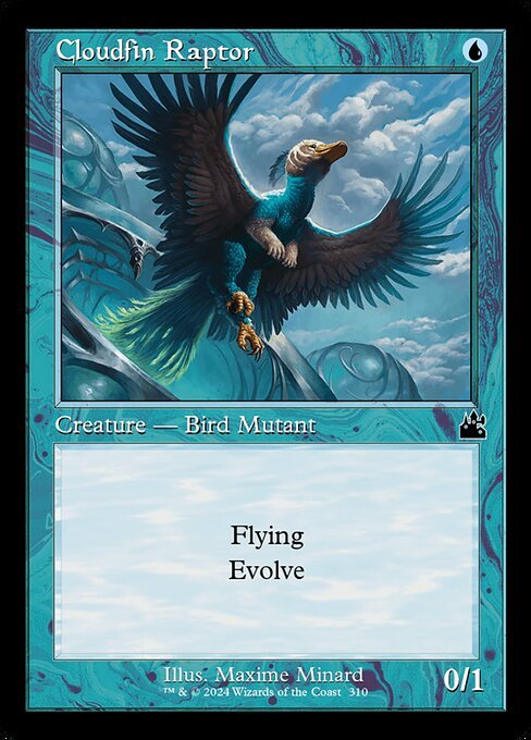 Cloudfin Raptor card from RVR #310