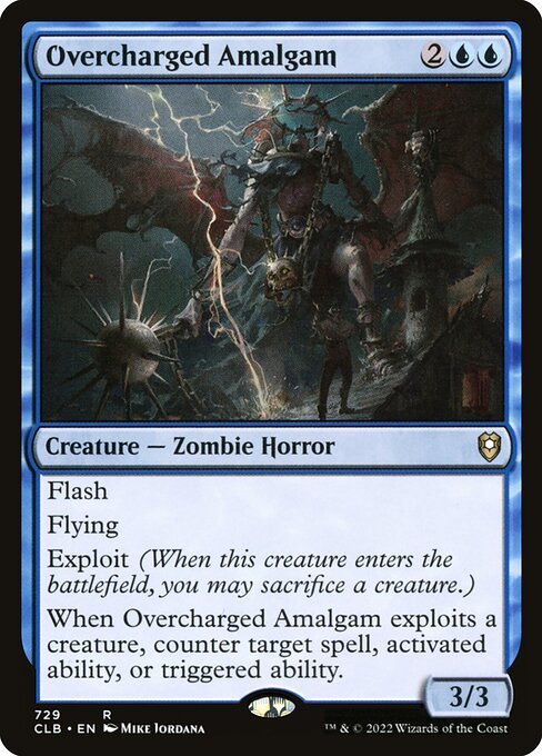 Overcharged Amalgam card from CLB #729