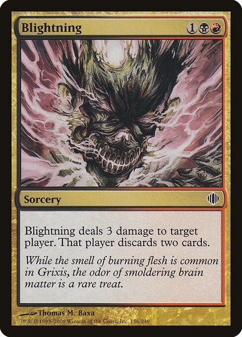 Blightning card from ALA #156