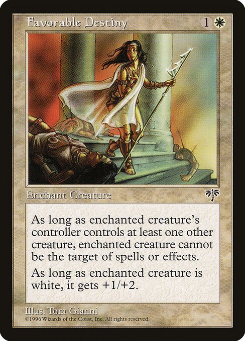 Favorable Destiny card from MIR #product-5056