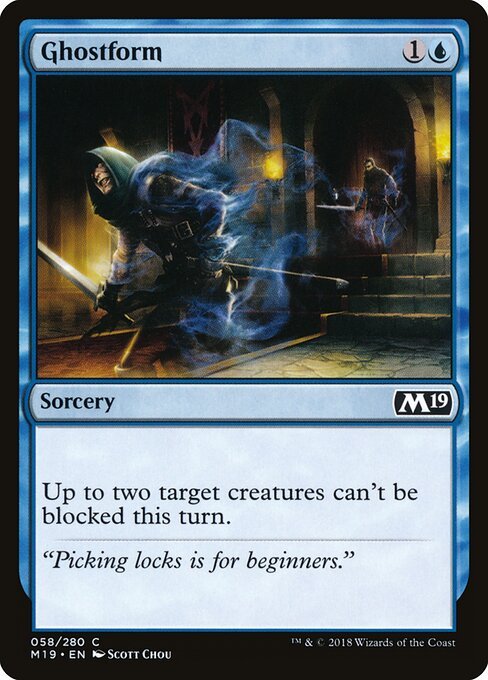 Ghostform card from M19 #58