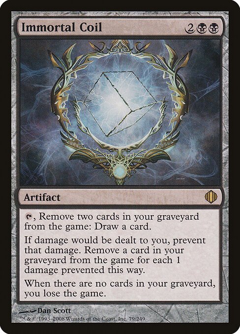 Immortal Coil card from ALA #79
