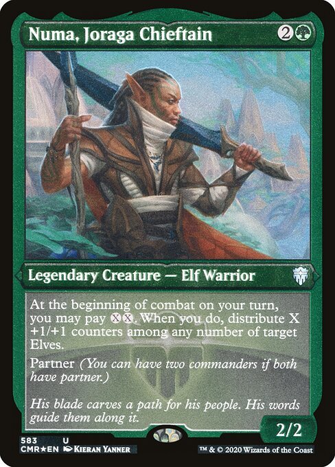 Numa, Joraga Chieftain card from CMR #583