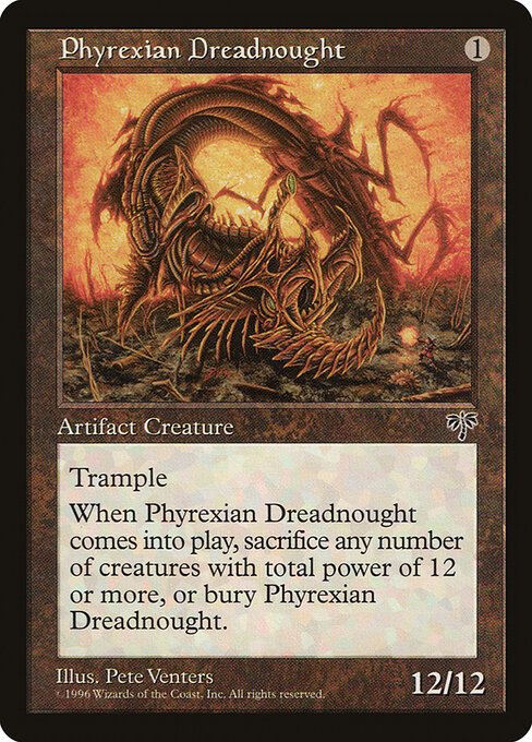 Phyrexian Dreadnought card from MIR #product-5170