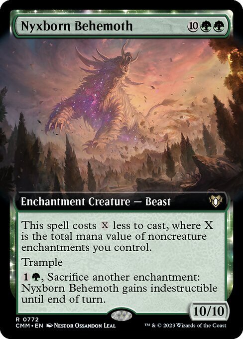 Nyxborn Behemoth card from CMM #772